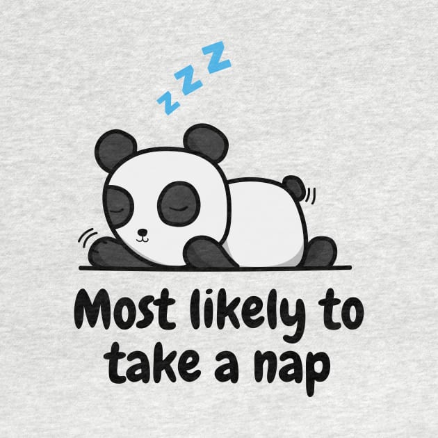 Most Likely to Take a Nap | Sleepy Panda 2 by MrDoze